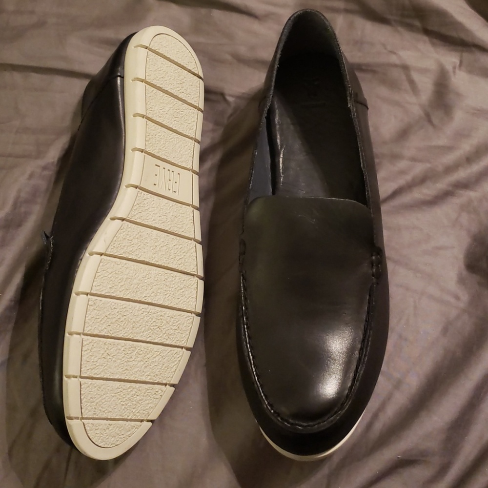 Frye leather loafers